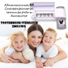 Автоматичен 2в1 Стелеризатор за четки за зъби и диспенсър Toothbrush Sterilizer