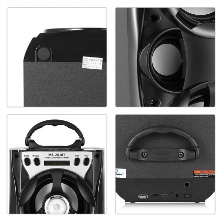 Prenosima-Bluetooth-tonkolona-s-LED-svetlini-Redmaine-MS-261BT-MS-261BT
