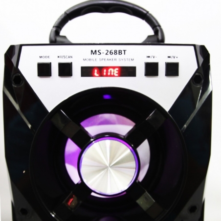 Prenosima-Bluetooth-tonkolona-s-LED-svetlini-Redmaine-MS-268BT-MS-268BT