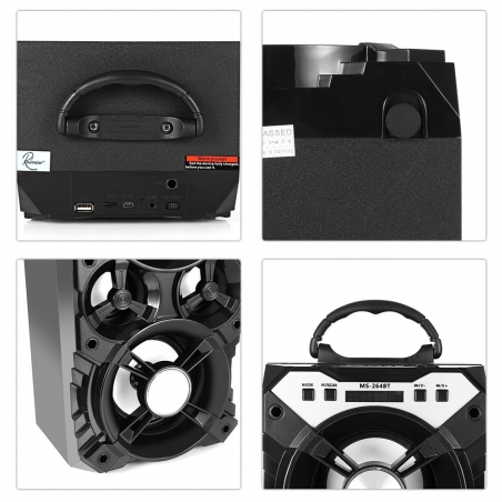 Prenosima-Bluetooth-tonkolona-s-LED-svetlini-Redmaine-MS-264BT-MS-264BT