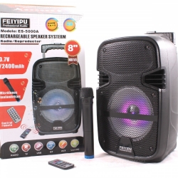 Feiyipu-8-ES-5000A-Aktivna-tonkolona-s-LED-svetlini-bezzicen-mikrofon-i-distanconno-50W-FM-radio-TF-card-USB-Bluetooth-AUX-sha_E