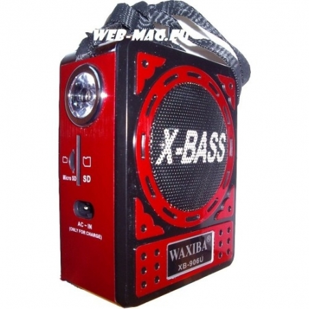Mini-MR3Radio-sistema-WAXIBA-X-BASS-XB-16URT-s-USB-Sd-Micro-Sd-karta-AUX-MP3-Fener-nr_K-59