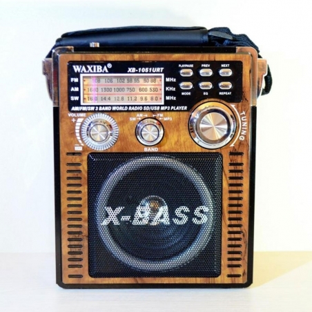 Radio-WAXIBA-XB-1051URT-s-USB-Sd-Micro-Sd-karta-AUX-MP3-Fener-XB-1051