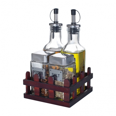 Stklen-olivernik-4-casti-v-drvena-postavka-G34812