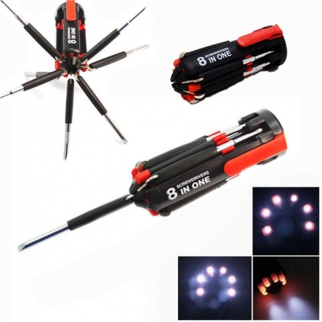 Otvertka-s-LED-fener-8v1-S8809