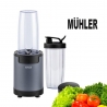 Нутри блендер MUHLER MNB-688, 600W + 2 чаши 800мл