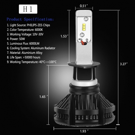 LED-X3-Diodni-Avtomobilni-Kruski-H1-H7-H4-50W-6000-lm-3-br-cvetni-filtri-X3