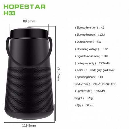 Bezzicna-Bluetooth-audio-sistema-HOPESTAR-H33-4419