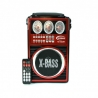 Преносима акумулаторна аудио система YUEGAN YG-1052 URT AM/FM/SW/MP3/AUX/USB/SD CARD slot