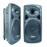 Мощна активна караоке система MBA F12 500W, 160W RMS с 2 безжични микрофона