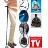 Всъдеходен и компактен бастун с вграден LED фенер Trusty Cane за движение и в тъмно, 3xAAA