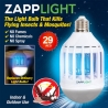 LED крушка 9W 60W с вграден UV унищожител на комари и вредители