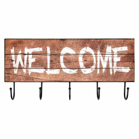 Zakacalka-za-stena-drvena-Welcome-45-sm-1166280