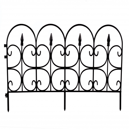 Gradinska-ograda-cerna-plastmasova-69-h-39-sm-6-casti-1151649