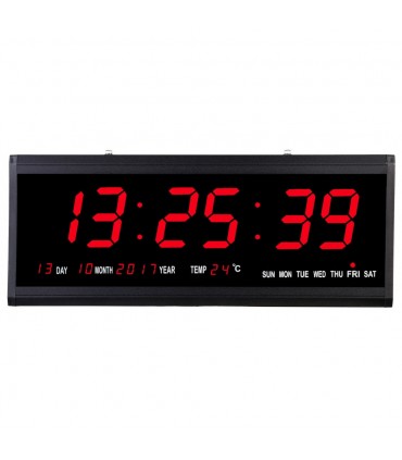 Голям стенен часовник електронен модел 4819