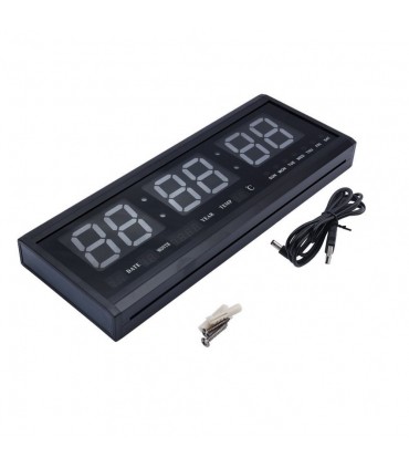 Голям стенен часовник електронен модел 4819