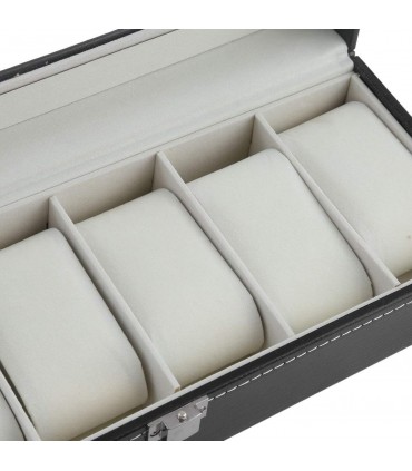 Кутия за часовници с 6 отделения - модел класик