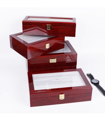 Дървена кутия за 12 часовника