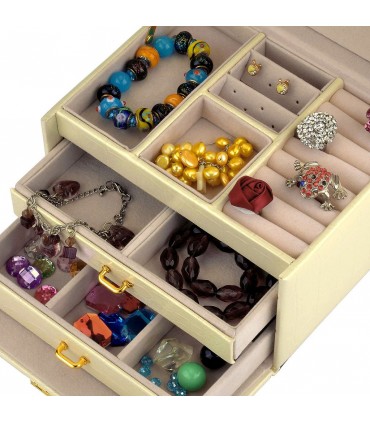 Кутия за бижута тип куфар - код 1756