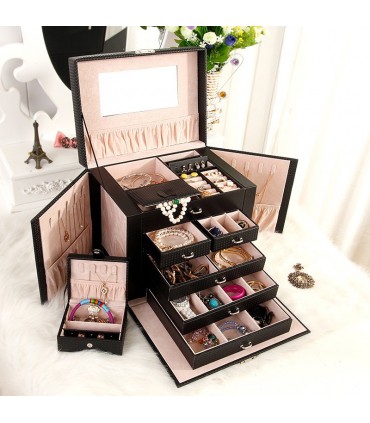 Куфарче за бижута с чекмеджета - модел 1119