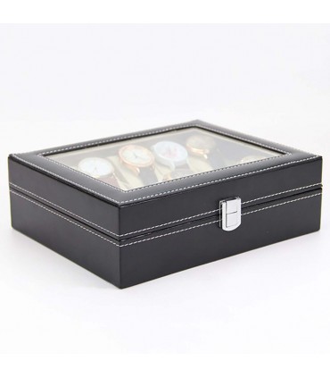 Кожена кутия за 10 бр. часовници