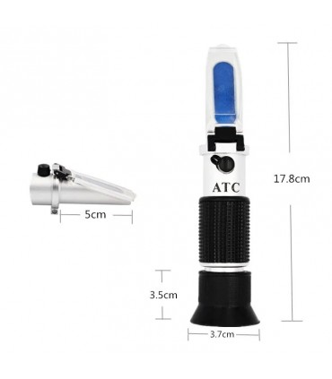 Рефрактометър за захар и алкохол