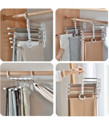Телескопична закачалка за панталони 5 в 1