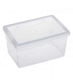 Кутия за съхранение на пластмаса Прозрачен капак 2lt