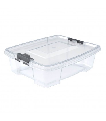 Кутия за съхранение Пластмасов прозрачен капак 1.5lt