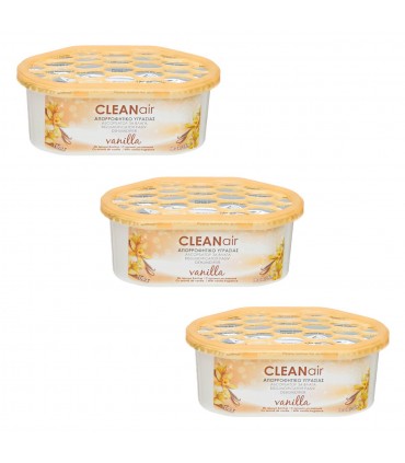 Влагоабсорбираща кутия за парфюм с ванилия 100 г - 3 бр.