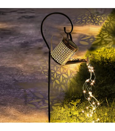 Соларна лампа декоративна градинска лейка