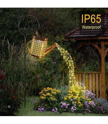 Соларна лампа декоративна градинска лейка