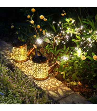 Соларна лампа декоративна градинска лейка