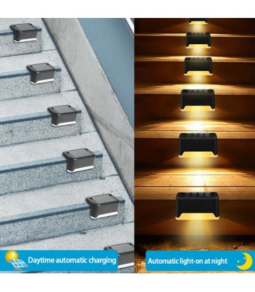 Соларни лампи за стъпала, парапети или тераса