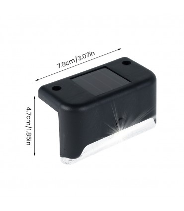 Соларни лампи за стъпала, парапети или тераса