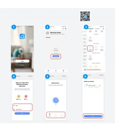 Мини WiFi смарт модул за управление на осветление и ел. уреди