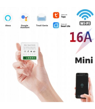 Мини WiFi смарт модул за управление на осветление и ел. уреди