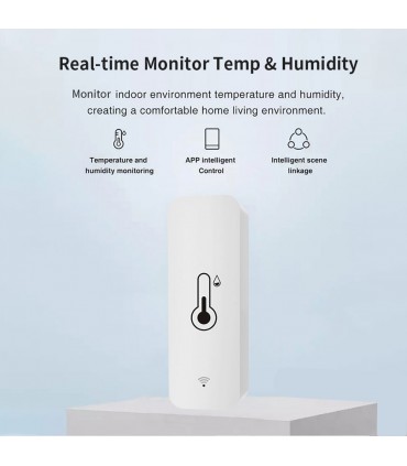 WiFi сензор за температура и влажност Tuya / Smartlife