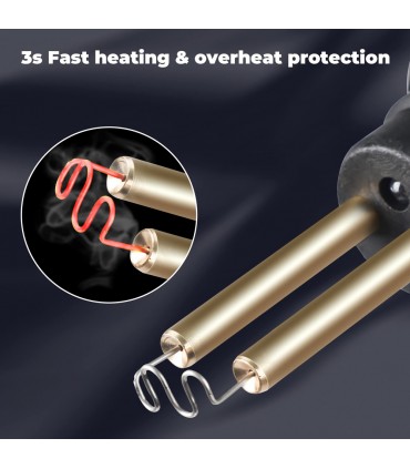 Поялник за лепене на пластмаса 70W в комплект с 200 скоби