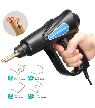 Поялник за лепене на пластмаса 70W в комплект с 200 скоби