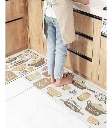 Пътека за кухня от мемори пяна с размери 45х75см + 45х150см - модел МОЯТА КУХНЯ