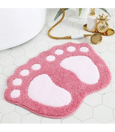Килимче за баня с форма на големи крака