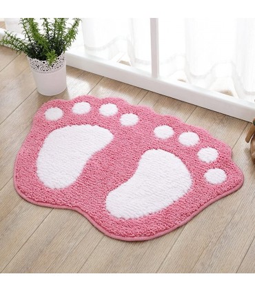 Килимче за баня с форма на големи крака