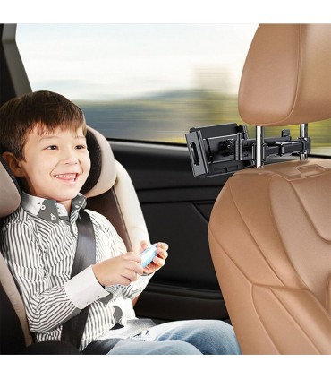 Телескопична стойка за телефон за седалка на кола