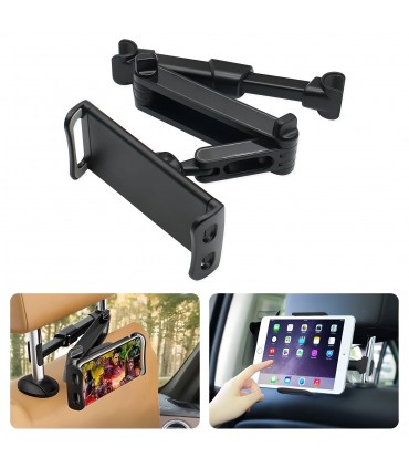 Телескопична стойка за телефон за седалка на кола