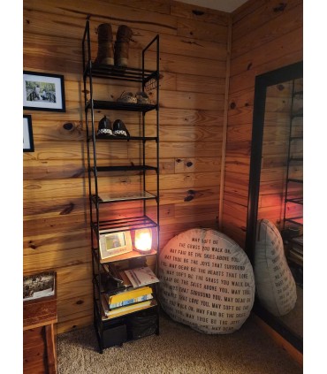 Висок стелаж за обувки с 10 рафта - 200х44х30см