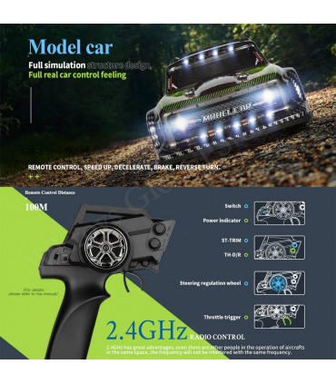 Кола с дистанционно управление за дрифт Пикап модел 284131