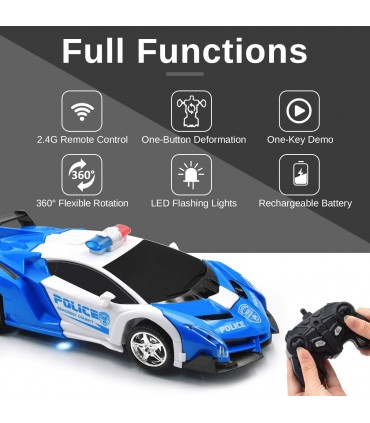 Кола трансформърс с дистанционно