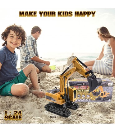 Багер с дистанционно управление и акумулаторна батерия