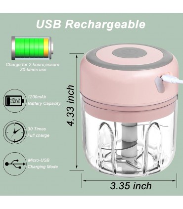 Мини електрически чопър - безжичен